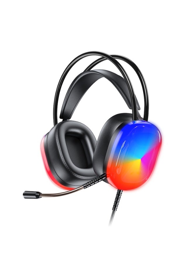 أوي سماعة ألعاب Awei GM-11 سلكية، مزودة بإضاءة RGB (طولها متران). قوة. دقة. أداء. - Image 1